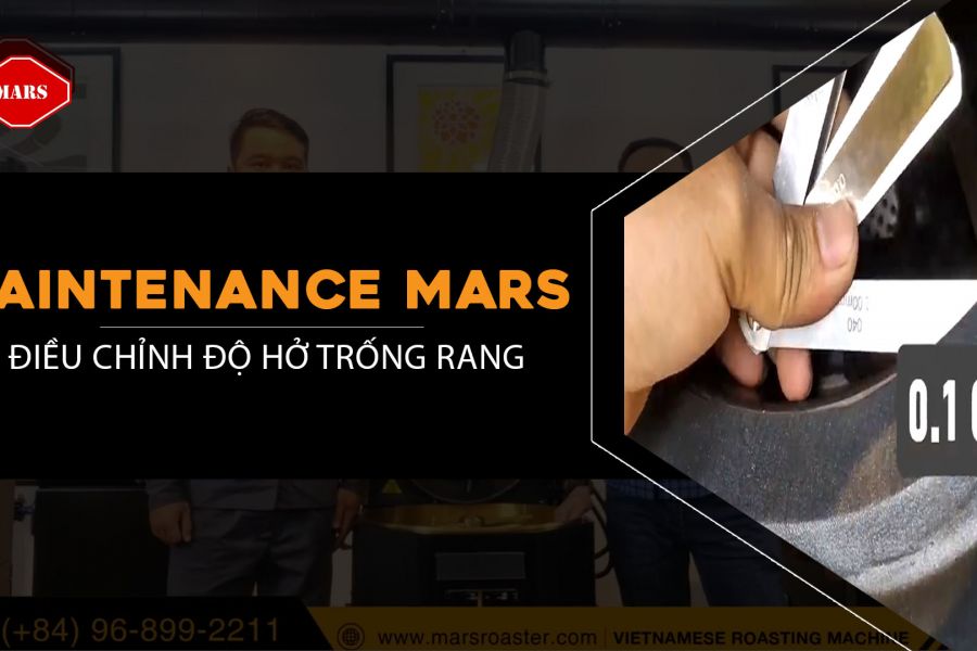 Cách Điều Chỉnh Khe Hở Trống Rang Cà Phê