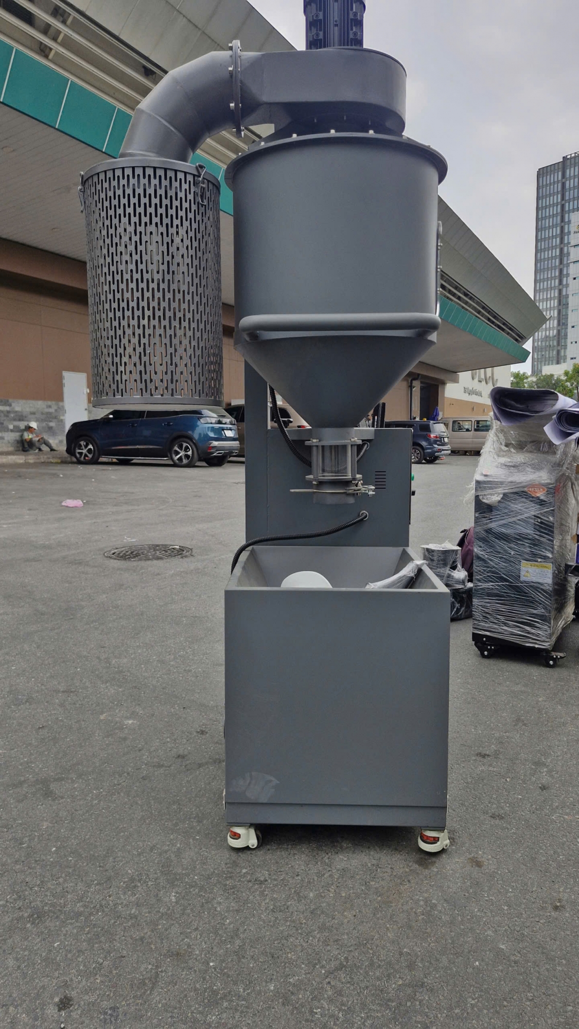 MÁY TÁCH ĐÁ CÀ PHÊ SAU KHI RANG 30KG